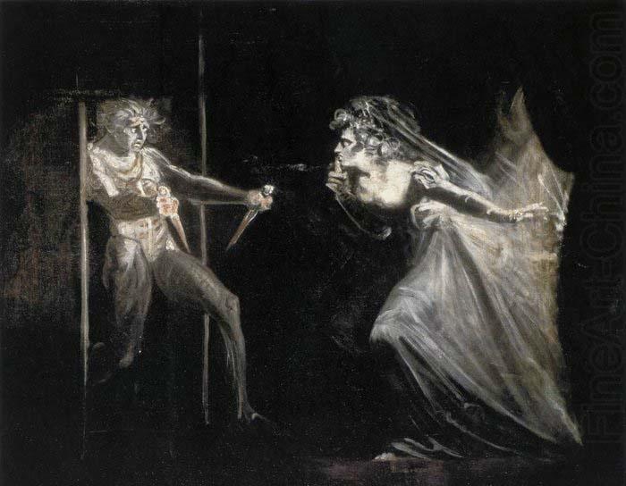 Lady Macbeth with the Daggers, Johann Heinrich Fuseli